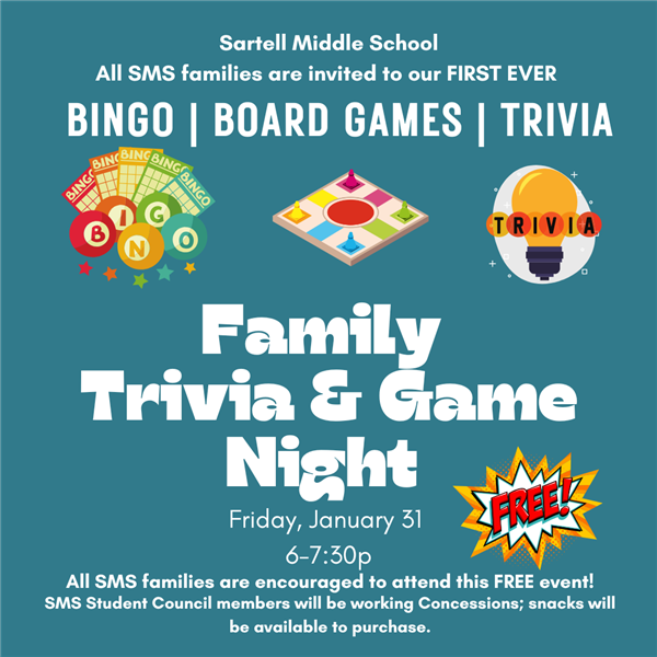  SMS Trivia Night